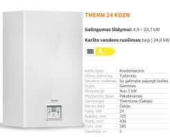 Alternative view of Dujinis kondensacinis katilas Thermona THERM 24 KDZN