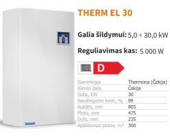 Alternative view of Elektrinis katilas THERMONA THERM EL 30