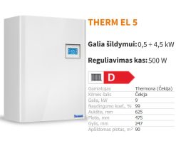Alternative view of Elektrinis katilas su liečiamu ekranu THERMONA THERM EL 9