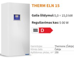 Alternative view of Elektrinis katilas THERMONA THERM ELN 15
