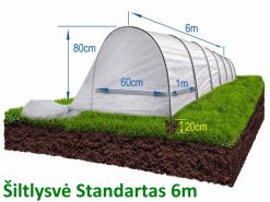 Šiltlysvė "Standartas" 6m