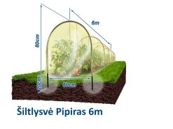 Šiltlysvė Pipiras 6m