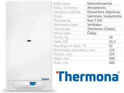 Kompaktiškas THERMONA THERM 20 CXE.AA dujinis katilas