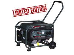 TURAN TG3500S LimitedEdition Benzininis generatorius 3000W Max, AVR, varinės apvijos 230V / 12V (vienfazis)