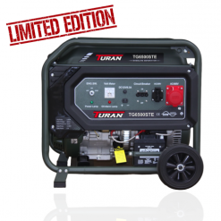 Benzininis generatorius Turan TG6500STE LimitedEdition, 5,5 kW Max, AVR, 230 V/400 V (vienfazis/trifazis)