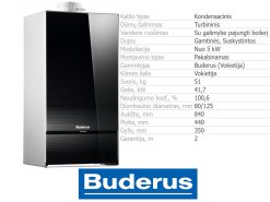 BUDERUS LOGAMAX PLUS GB172i 42 dujinis kondensacinis katilas