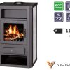 Plieninė krosnelė Victoria Comfort K, 11 kW