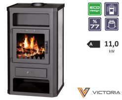 Plieninė krosnelė Victoria Comfort K, 11 kW