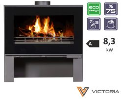 Plieninė krosnelė Victoria Omega, 8,3 kW