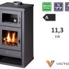 Plieninė krosnelė su orkaite Victoria Deluxe F, 11,3 kW