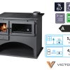 Krosnelė-viryklė su šilumokaičiu Victoria Viki B*25